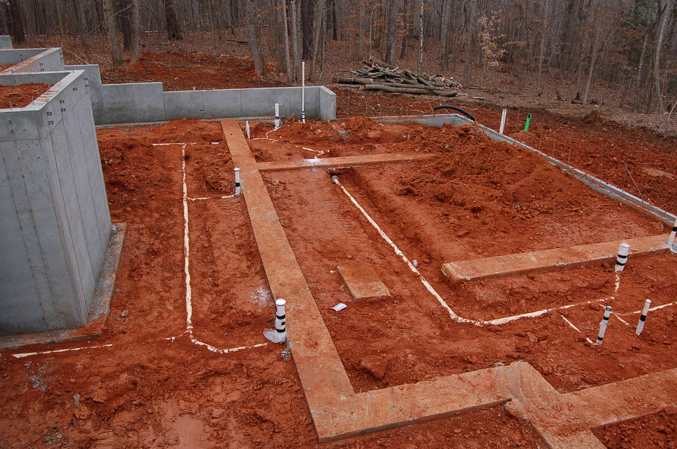 undeground plumbing
